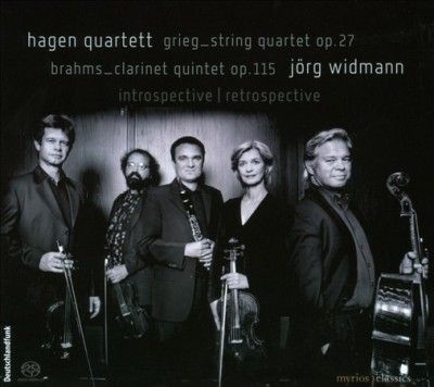 Grieg: String Quartet, Op. 27/Brahms: Clarinet Quintet, Op. 115 (SACD)