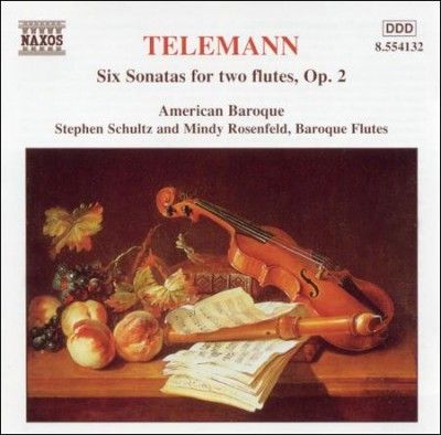 Sonatas For 2 Flutes Op. 2 (CD)