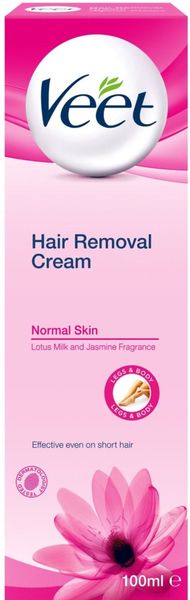 Veet -3 minute hair removal cream for Normal Skin 100ml - 39283
