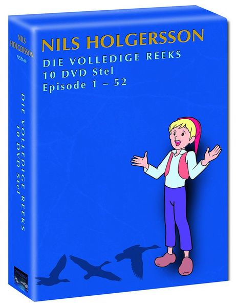 Nils Holgersson Volledige Afrikaanse Boks Stel (DVD)