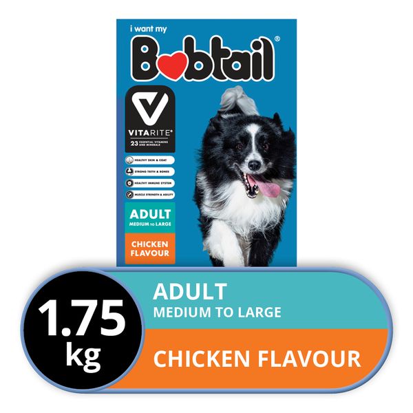 Bobtail - Dry Dog Food - Medium To Large - Chicken Flavor