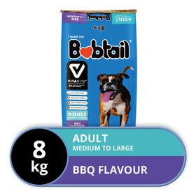 Bobtail Dry Dog Food Medium To Large Bbq Grill Flavor 8kg Buy Online In South Africa Takealot Com