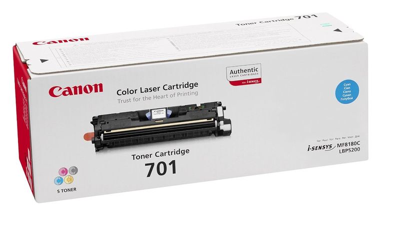 Canon 701 Cyan Laser Toner Cartridge