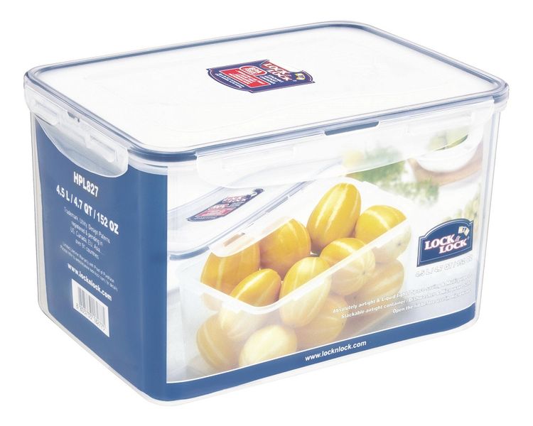 Lock &amp; Lock - Rectangular Food Storage Container - 4.5 Litre