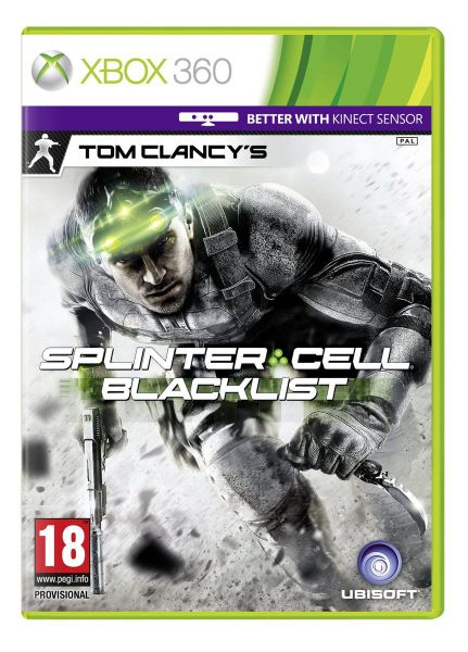 Splinter Cell: Blacklist Standard Edition (Xbox 360) *Kinect Compatible