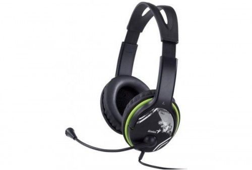 Genius - HS400A Stereo Headphones with Mic