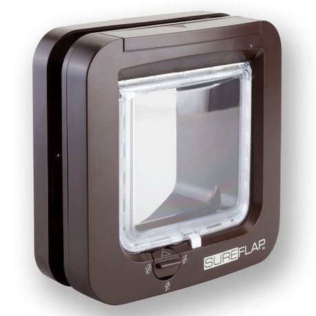 Sureflap Microchip Cat Flap Brown