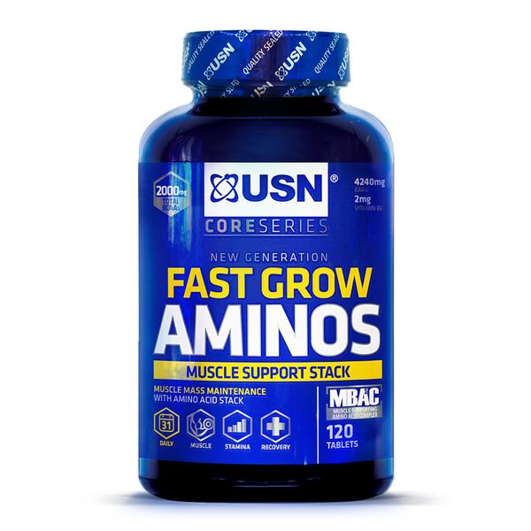 USN Fast Grow Amino Stack - 120 Tablets