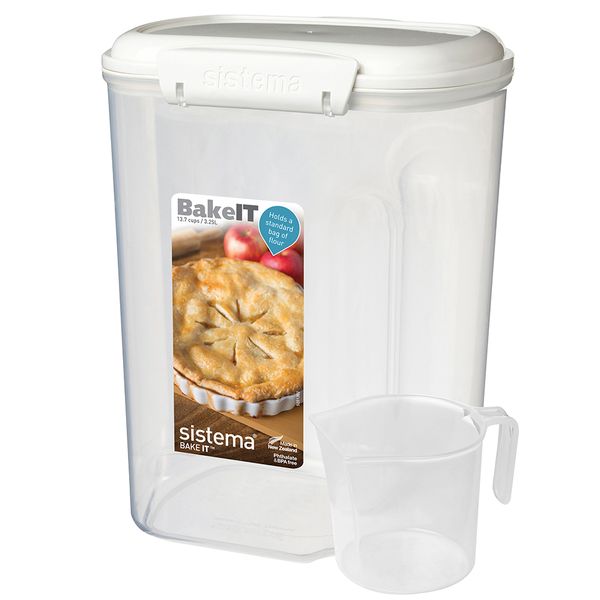 Sistema - Klip It - 3.25 Litre Bakery Storage Container With Cup