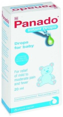 Panado 60mg/0.6ml Infant Drops 20ml 084