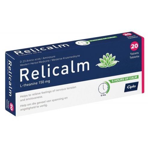 Relicalm 20 Tablets