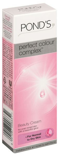 POND'S Perfect Colour Complex Beauty Cream For Normal to Dry Skin - 50ml- 76466