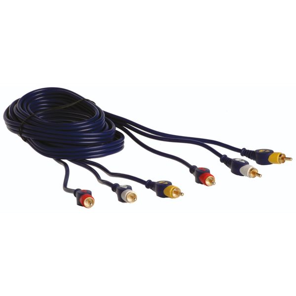 Ellies 3RCA-3RCA Patch Cord - 5M