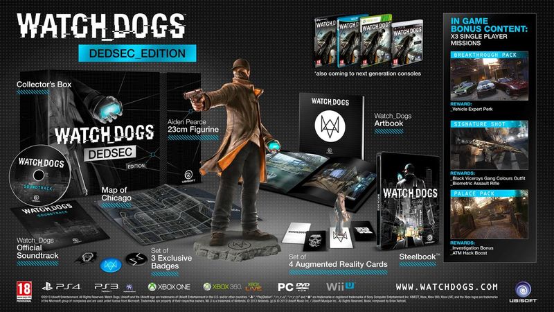 Watch Dogs Dedsec Edition (Xbox 360)