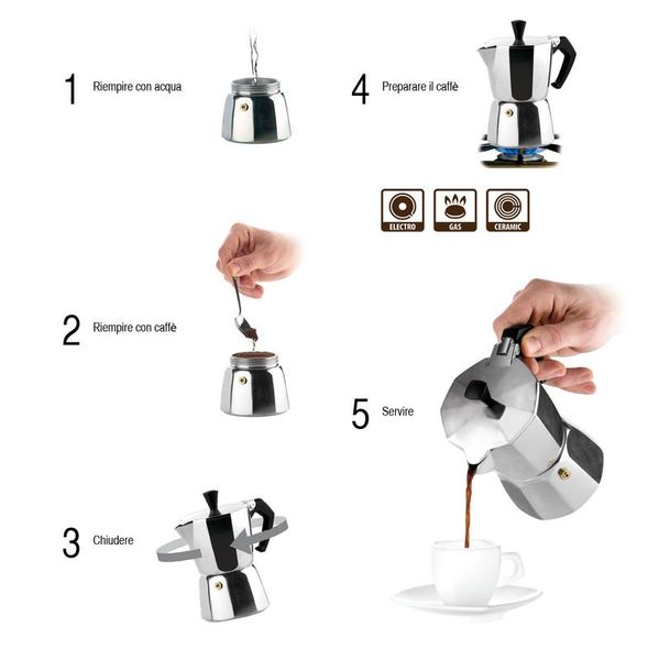 Tescoma - Paloma Coffee Maker - 6 Cups