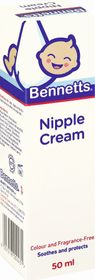 Bennetts Nipple Cream – Moisturizing,Soothing Cream for Pregnant and  Breast-Feeding Mothers, 30ml