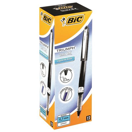 erfgoed Kalmte passie BIC Rollerglide Pro 0.7mm - Black (Box of 12) | Buy Online in South Africa  | takealot.com