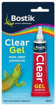 Bostik Clear Gel Adhesive - 25ml, Shop Today. Get it Tomorrow!