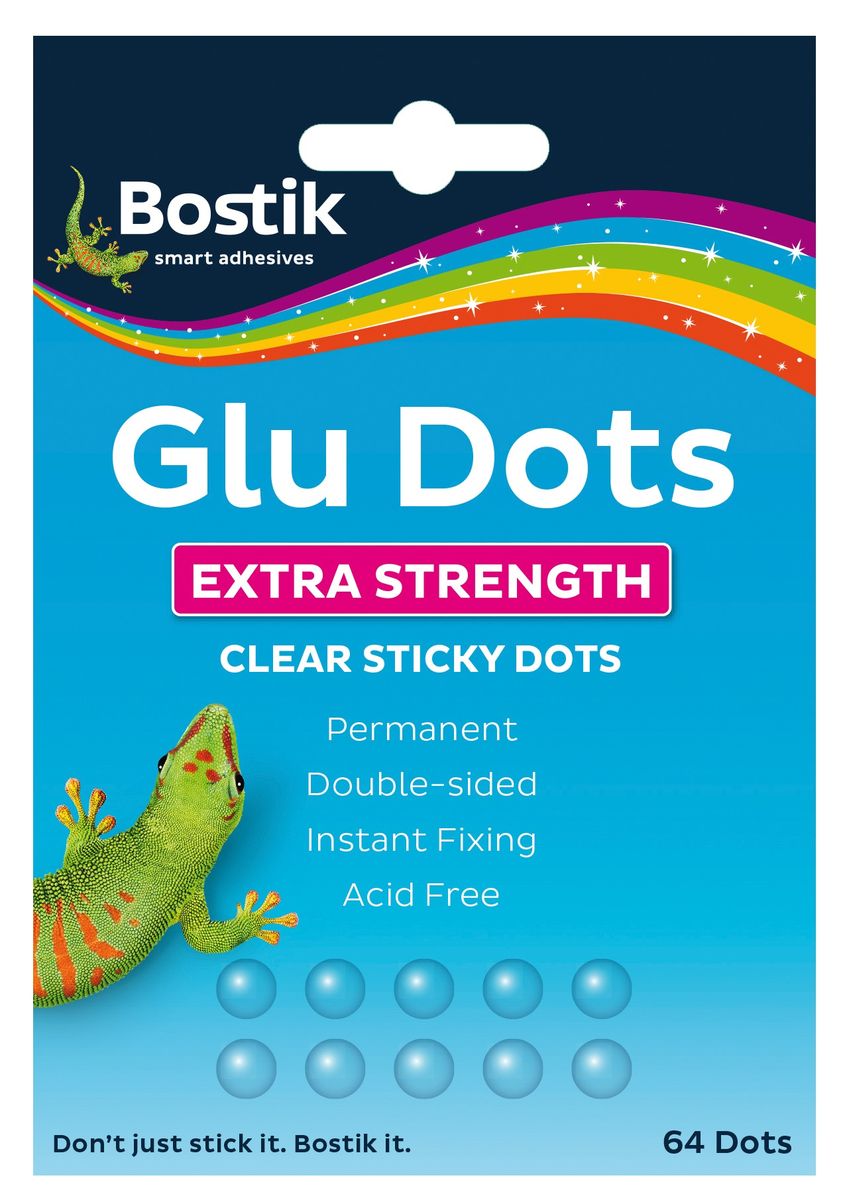 Bostik Glu Dots Extra Strength 64 Dots Buy Online in South Africa