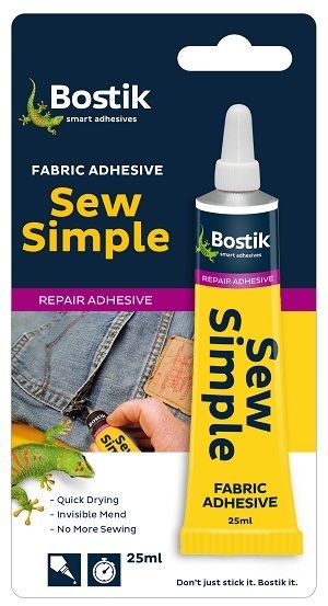 Bostik Sew Simple Fabric Adhesive - 25ml