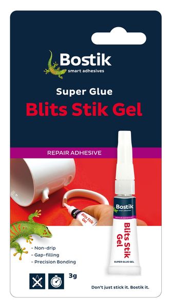 Bostik Blits Stik Gel Super Glue -3g