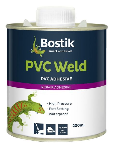 Bostik PVC Weld - 200ml Tin
