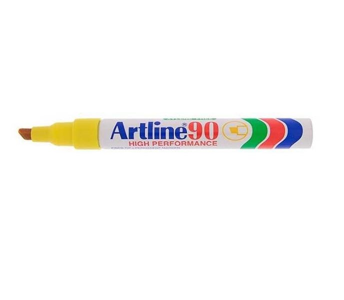 Artline - EK90 Permanent Marker Yellow