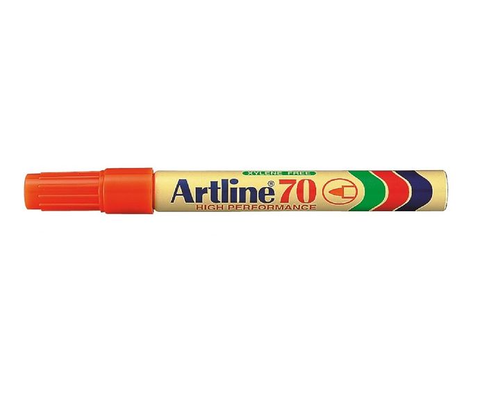 Artline - EK70 Permanent Marker Bullet - Orange