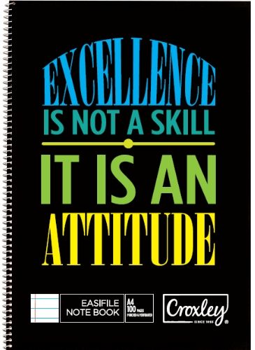 Croxley JD375 100 Page A4 F&amp;M Easi File Note Book (10 Pack)