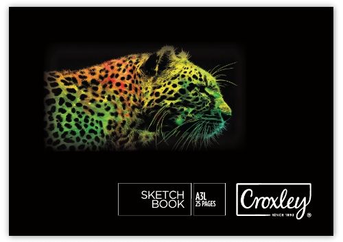 Croxley JD544 25 Leaves A3L Sketch Book (5 Pack)
