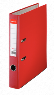 Esselte Lever Arch Polypropylene A4 Mini 50mm File - Red