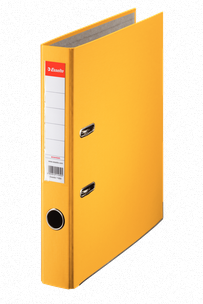 Esselte Lever Arch Polypropylene A4 Mini 50mm File - Yellow