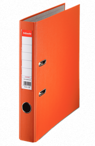 Esselte Lever Arch Polypropylene A4 Mini 50mm File - Orange