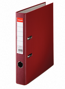Esselte Lever Arch Polypropylene A4 Mini 50mm File - Burgundy