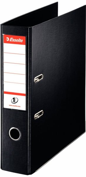 Esselte Lever Arch Polypropylene A4 70mm File - Black