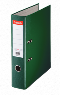 Esselte Lever Arch Polypropylene A4 70mm File - Green (Box of 10's)