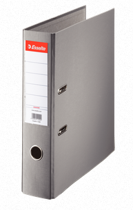 Esselte Lever Arch Polypropylene A4 70mm File - Grey (Box of 10's)
