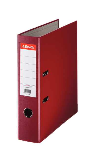 Esselte Lever Arch Polypropylene A4 70mm File - Burgundy