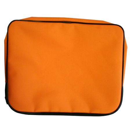 orange book bag