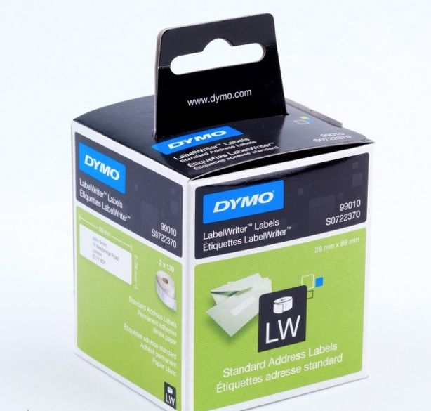 Dymo LabelWriter Standard Address Labels 89mm x 28mm