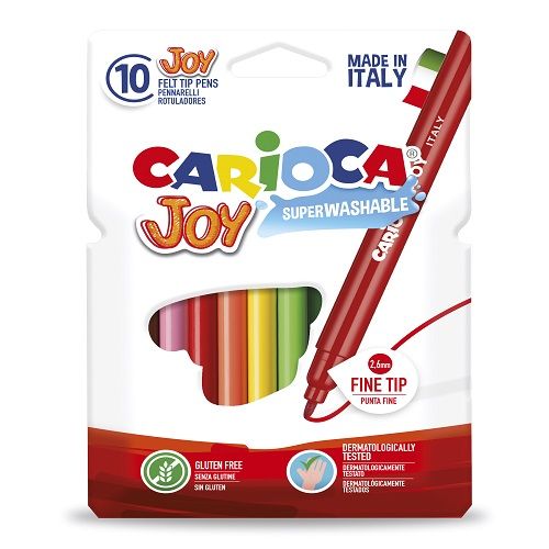 Carioca Joy Markers - Assorted Wallet of 10