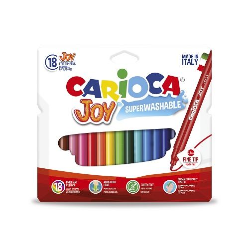 Carioca Joy Markers - Assorted Colours 18 | Shop Today. Get it Tomorrow ...
