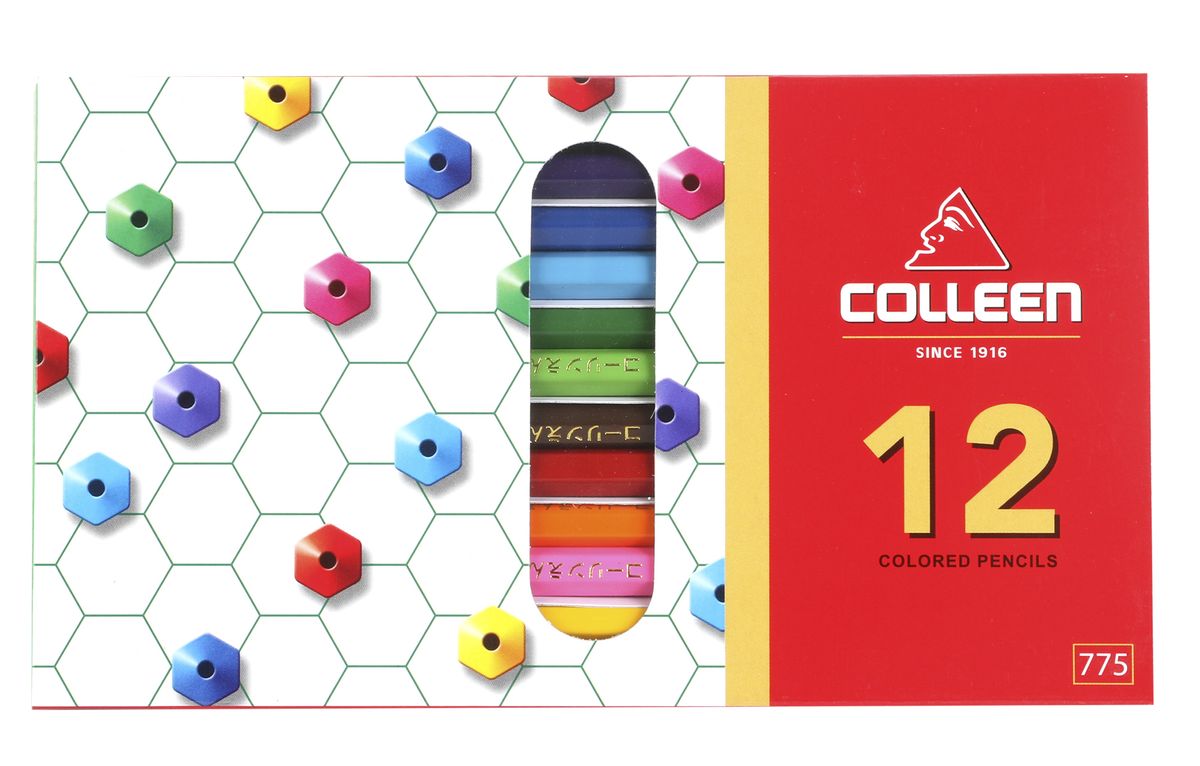 Colleen 12 Colour Pencils Loading Zoom