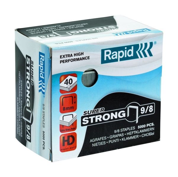 Rapid Staples Heavy Duty - 9/8 (Box of 5000)