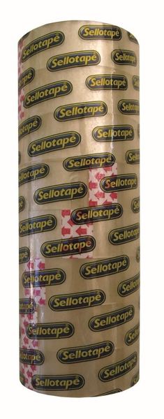 Sellotape Clear 18mm x 66m Large Core - 8 Pack