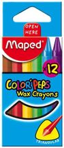 Maped Color'Peps Triangular Wax Crayons 12's | Buy Online in South Africa |  