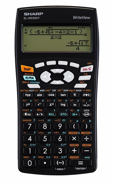 Sharp EL-W535HT WriteView Scientific Calculator