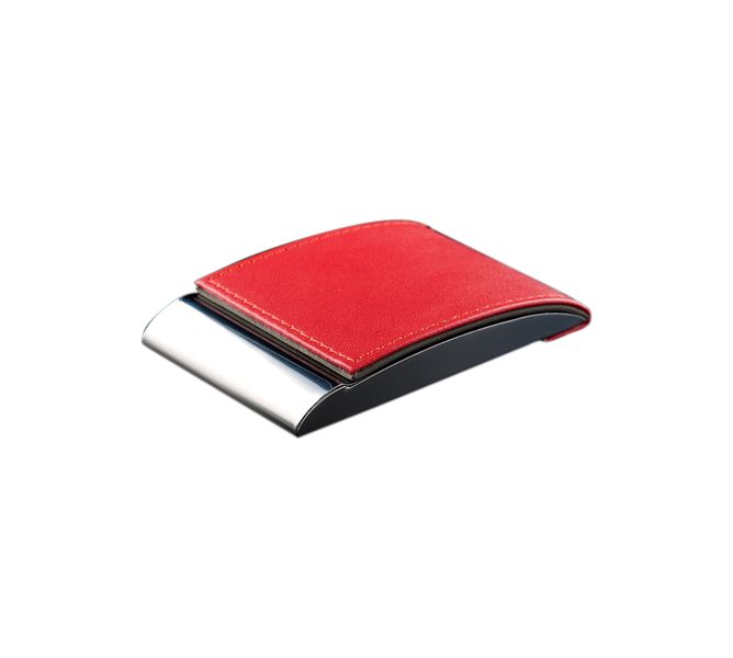 Tower Business Card Holder - Red