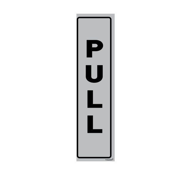 Tower Aluminium Sign - Pull Down