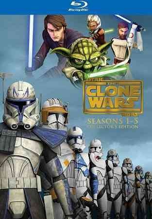Star Wars:Clone Wars Seasons 1-5 - (Region A Import Blu-ray Disc)